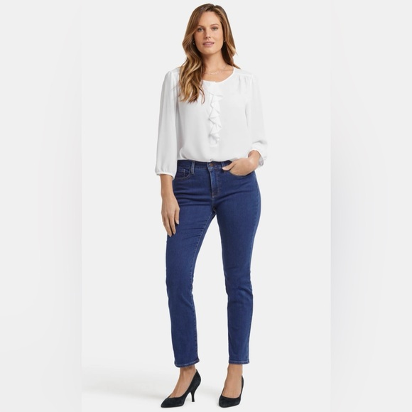 NYDJ Sheri Slim Jeans in Quinn Size 14 NWT - Picture 1 of 17